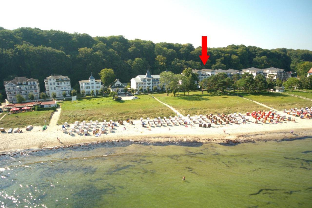 Aparthotel Ostsee Fewo 6 Balkon, Meerblick, Strand Binz Exterior photo